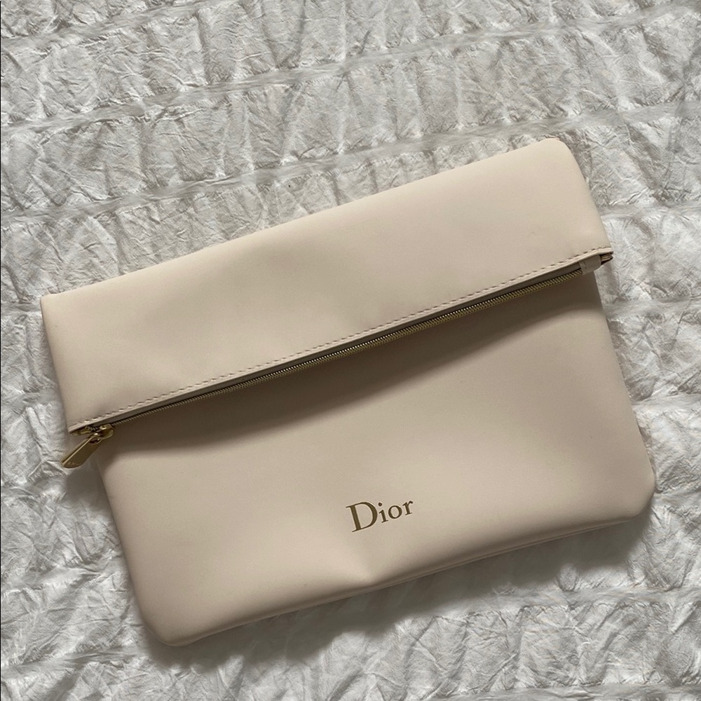 Dior Beige/cream Clutch Bag